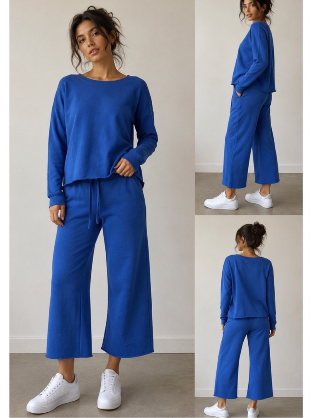 Frank & Eileen Catherine Favorite Sweatpants Cobalt Blue Small